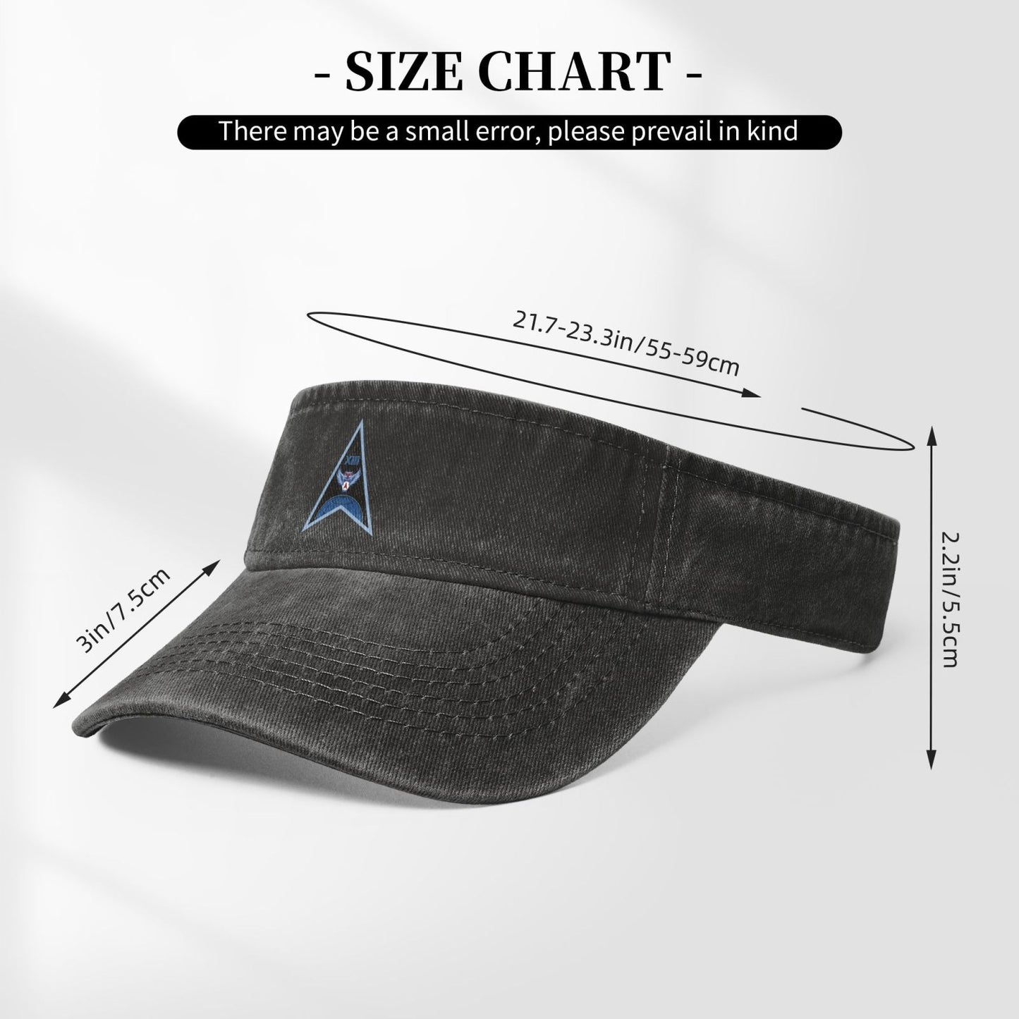 Space Delta 13 EmblemPrinting adjustable Empty Top Baseball Sun Cap unisex outdoor sport hat veterans gift