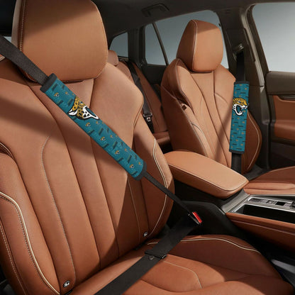 Jacksonville Jaguars personalized seat belt protective cover Car seat belt protective cover