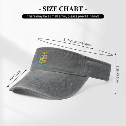 Coat Of Arms Of The Italian Air Force Printing adjustable Empty Top Baseball Sun Cap unisex outdoor sport hat veterans gift