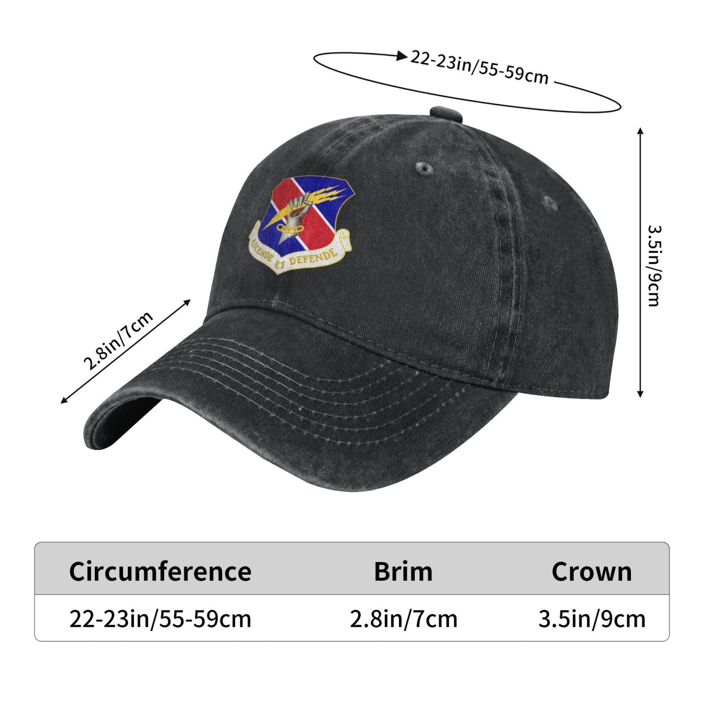 406th Air Expeditionary Wing Printed unisex baseball cap adjustable cap veteran gift
