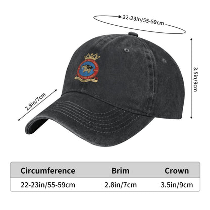 195 Grimsby Squadron Printed unisex baseball cap adjustable cap outdoor trucker hat veterans Gifts