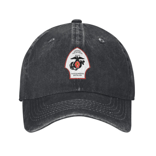 HQBN 2nd Mar Div Printed unisex baseball cap adjustable cap veteran gift