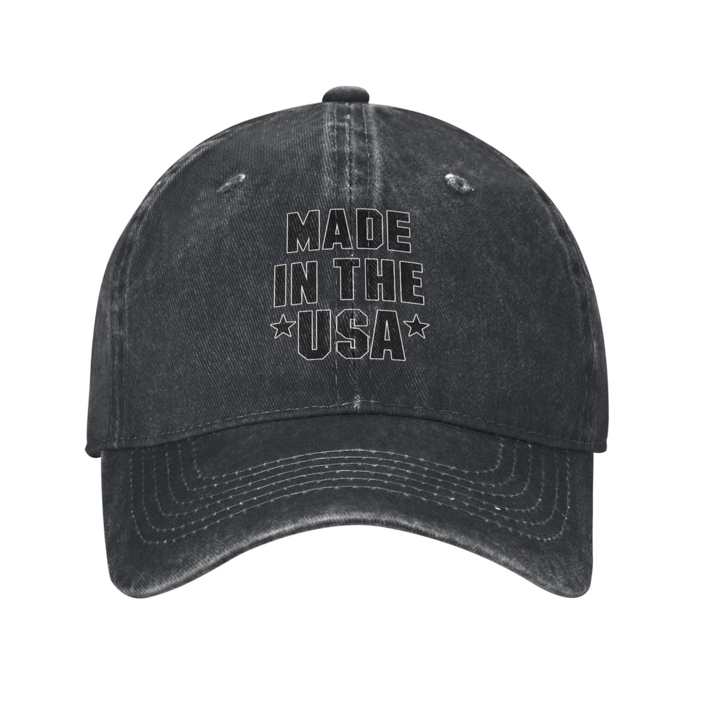 Made In USA Printed unisex baseball cap adjustable cap outdoor sun hats trucker hat