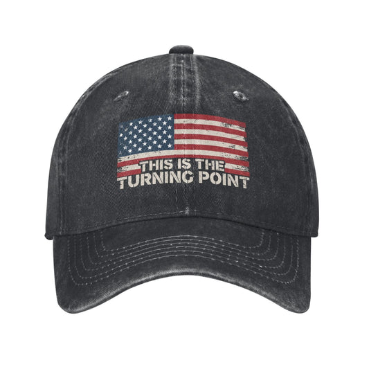 This Is The Turning Point USA Printed unisex baseball cap outdoor hats adjustable cap trucker gift hat