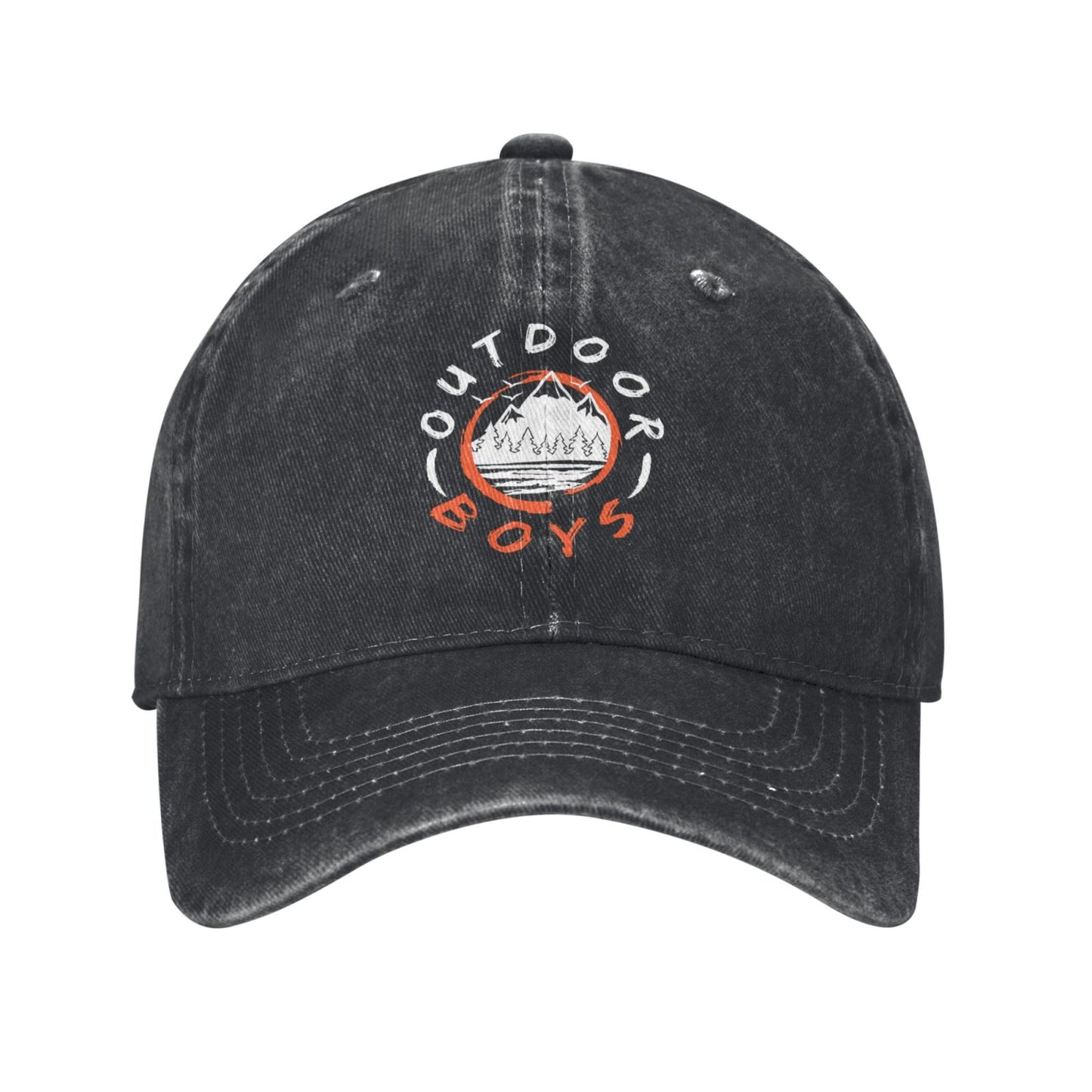 Outdoor Boys Printed unisex baseball cap adjustable cap outdoor sun hats trucker hat