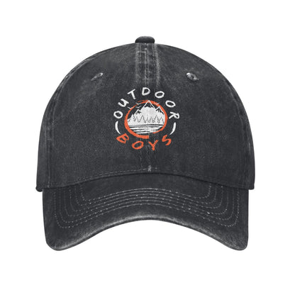 Outdoor Boys Printed unisex baseball cap adjustable cap outdoor sun hats trucker hat