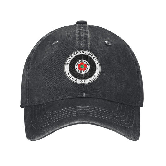 Blackpool Mecca Northern Soul Printed unisex baseball cap adjustable cap outdoor sun hats trucker hat