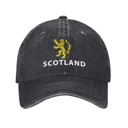 Scotland Lion Printed unisex baseball cap adjustable cap outdoor sun hats trucker hat