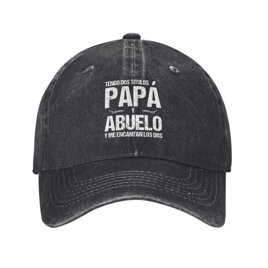 PAPA ABUELO Printed unisex baseball cap outdoor hats adjustable cap trucker gift hat