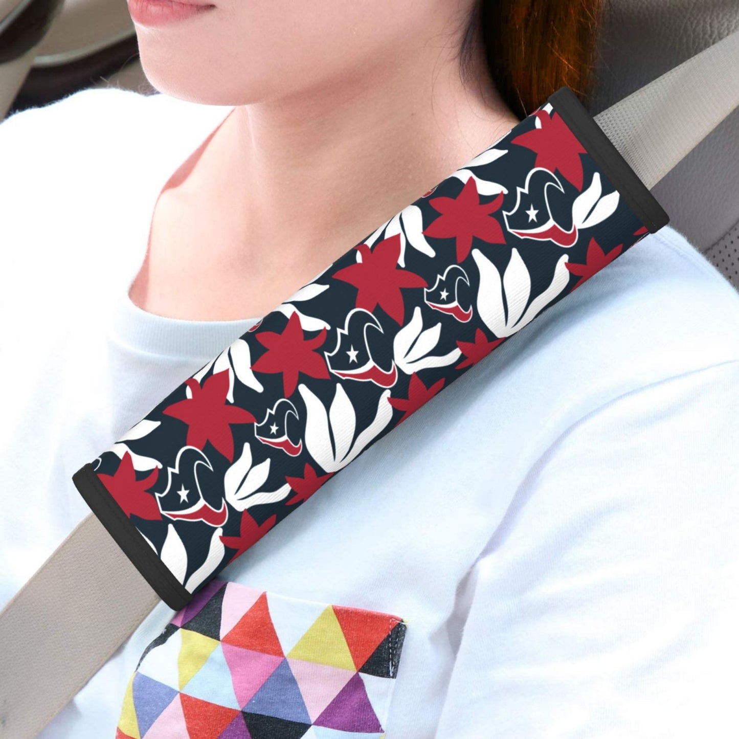 Houston Texans Car seat belt shoulder strap adult seat belt protective cover