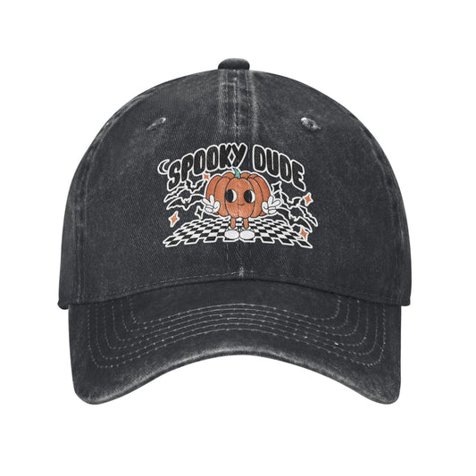 Spooky Dude Printed unisex baseball cap adjustable cap outdoor sun hats trucker hat