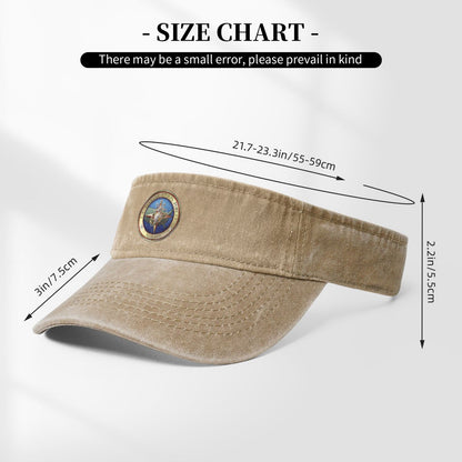 Marine Forces Reserve Insignia Printing adjustable Empty Top Baseball Sun Cap unisex outdoor sport hat veterans gift