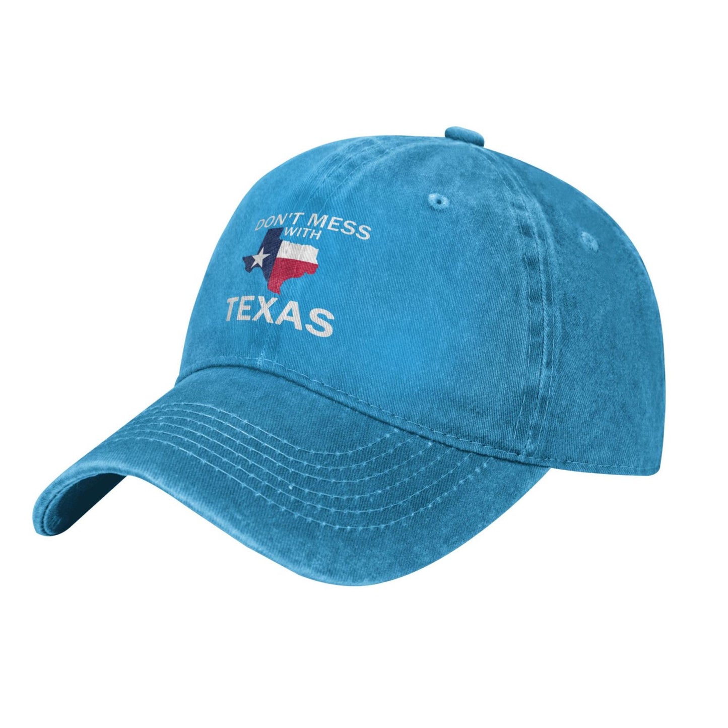 Don't Mess with Texas Printed unisex baseball cap adjustable cap outdoor sunshade trucker hat