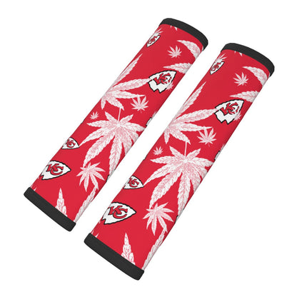Kansas City Chiefs Car seat belt protection cover Adult seat belt protection cover