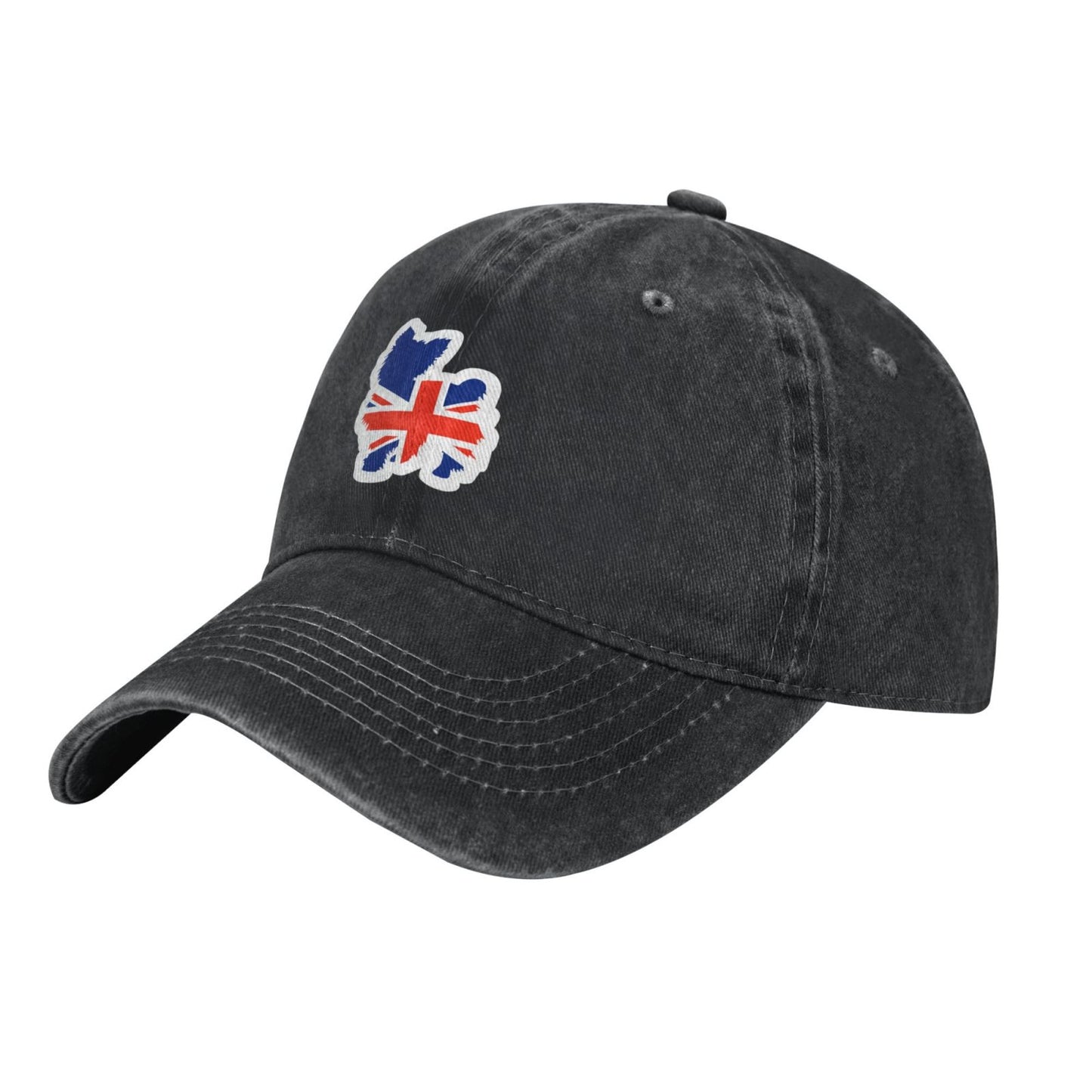 Maltese Dog Flag Of The United Kingdom Printed unisex baseball cap adjustable cap outdoor sun hats trucker hat