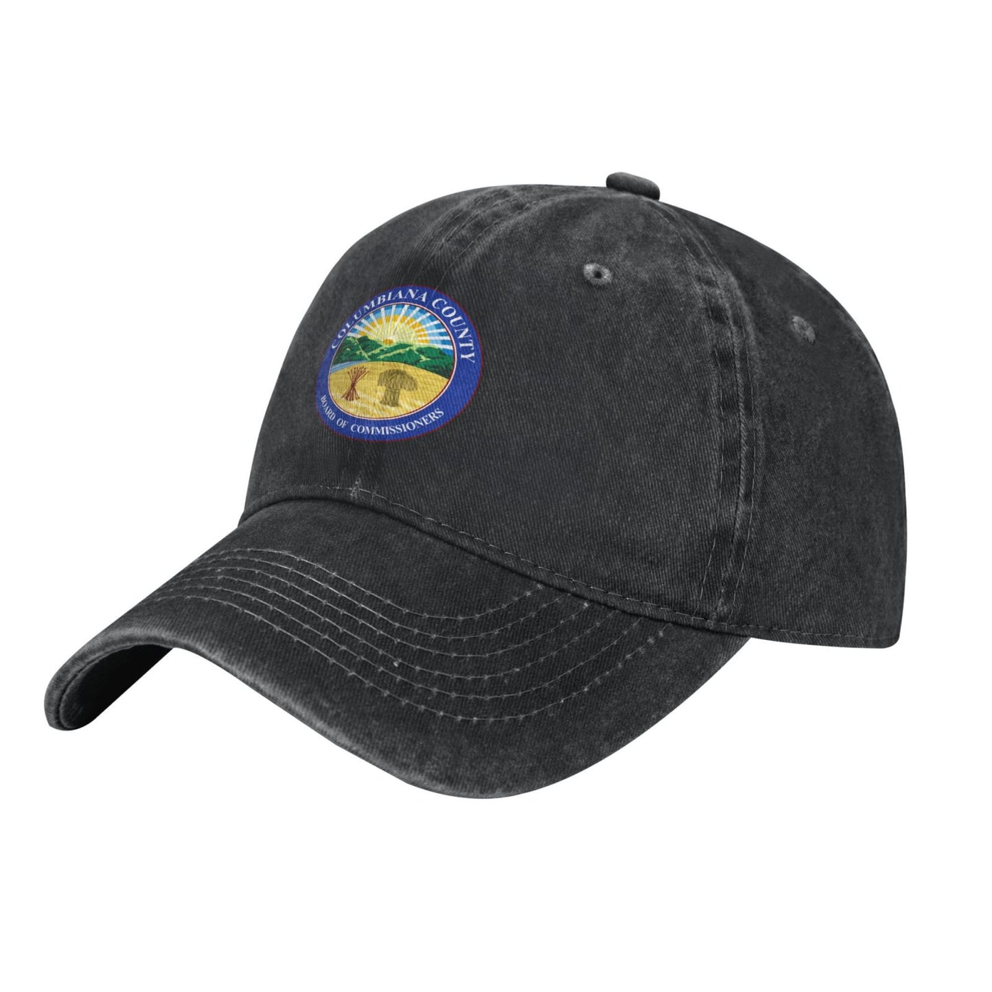 Columbiana County Printed unisex baseball cap adjustable cap outdoor sun hats trucker hat