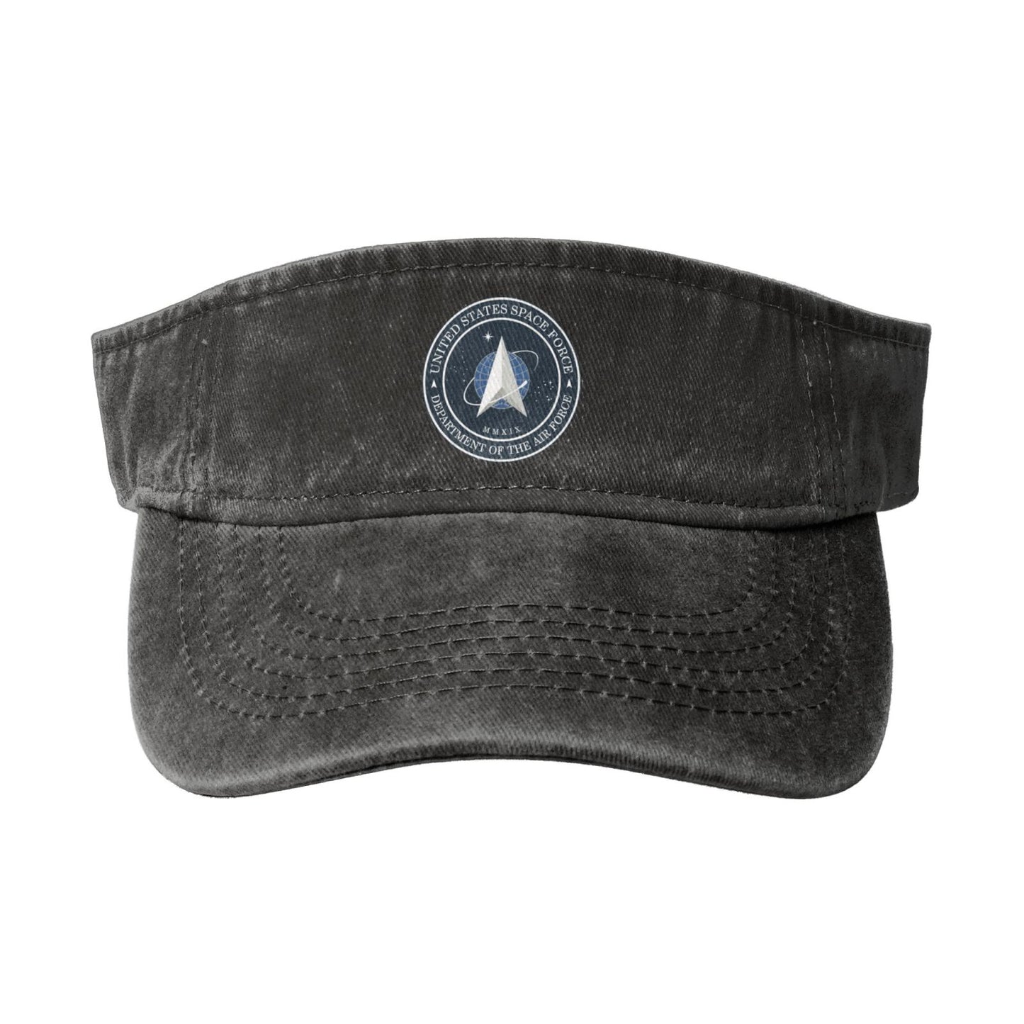 Seal Of The United States Space Force Printing adjustable Empty Top Baseball Sun Cap unisex outdoor sport hat veterans gift
