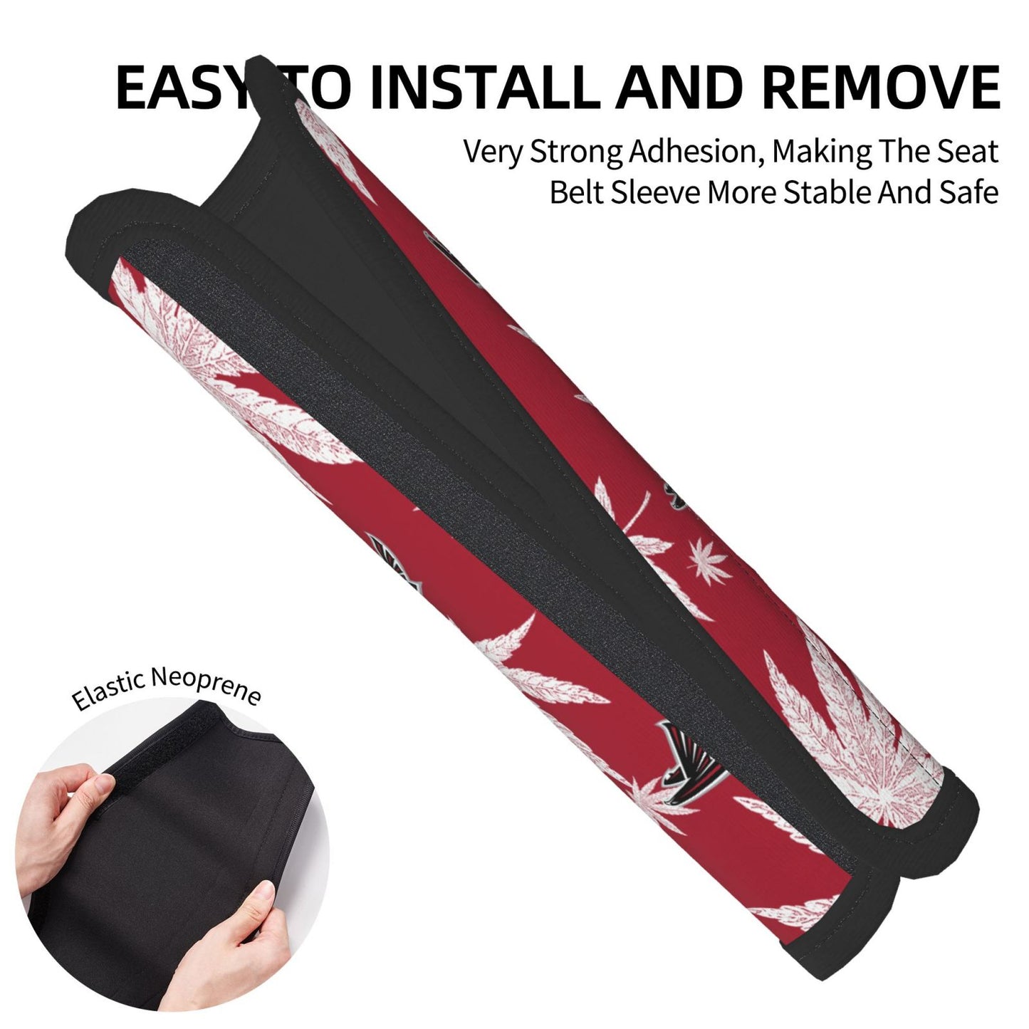 Atlanta Falcons Car seat belt protection cover Adult seat belt protection cover