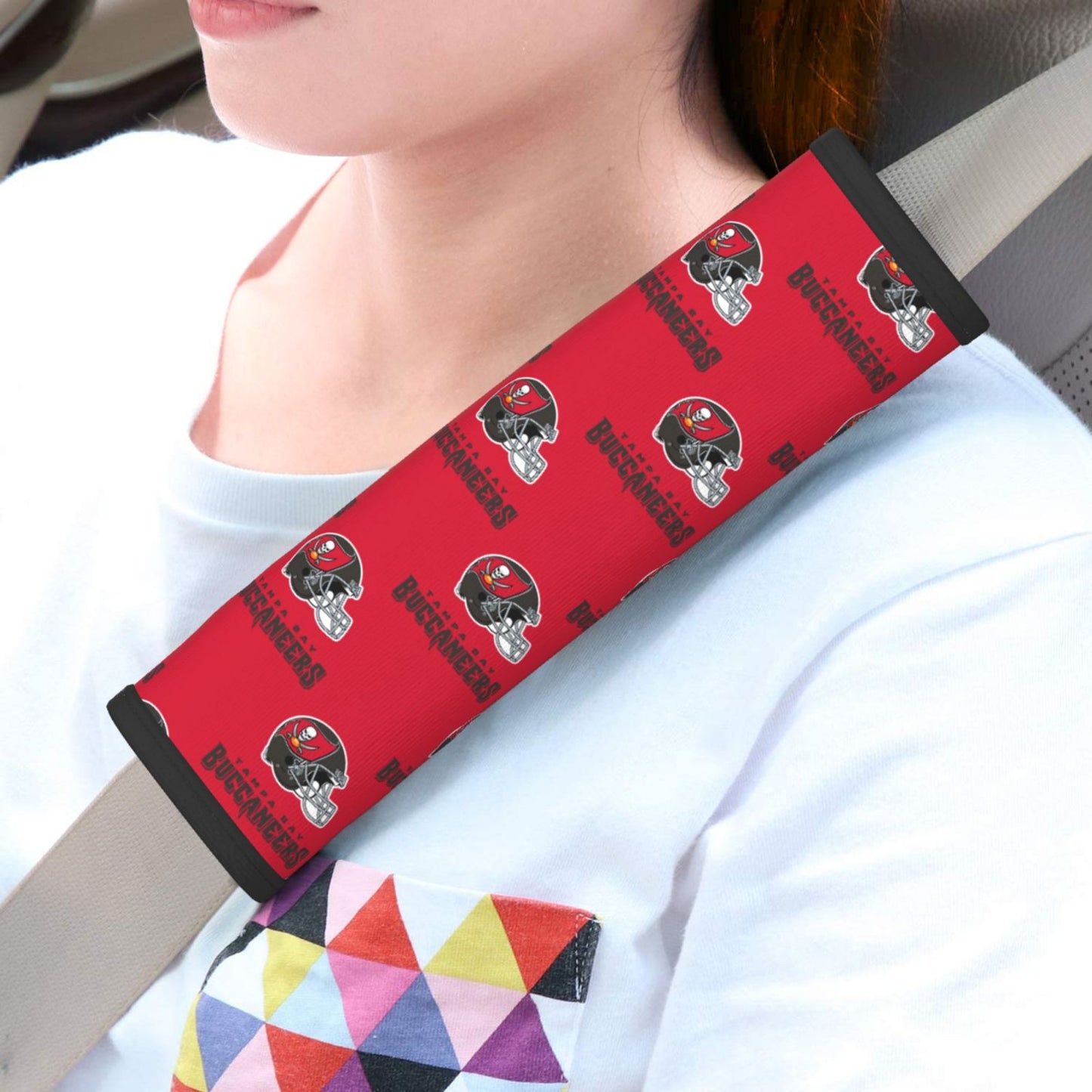 Tampa Bay Buccaneers Car seat belt shoulder strap UNISEX seat belt protective cover