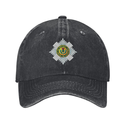 Scots Guards Printed unisex baseball cap adjustable cap outdoor trucker hat veterans Gifts
