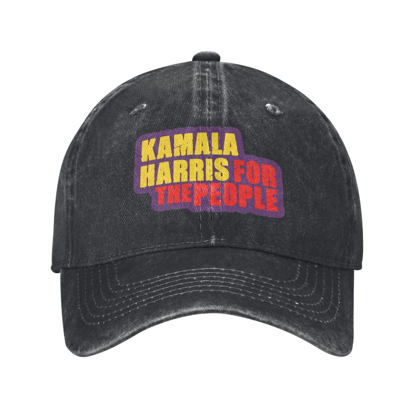 Kamala Harris For President Printed unisex baseball cap adjustable cap outdoor sun hats trucker hat