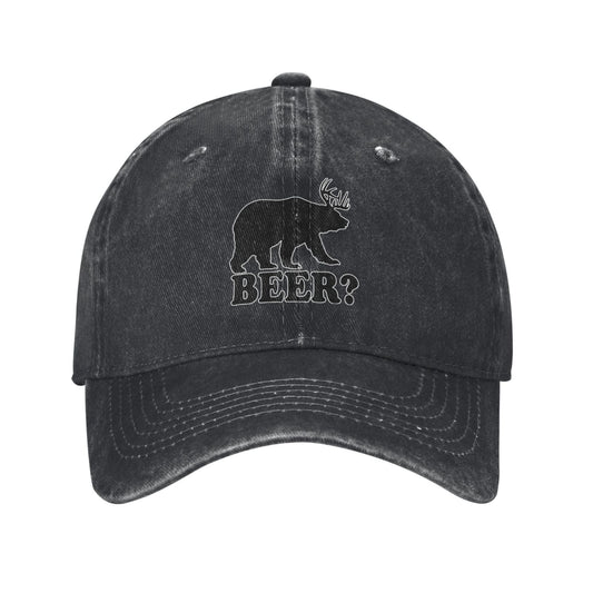 Beer Printed unisex baseball cap adjustable cap outdoor sun hats trucker hat
