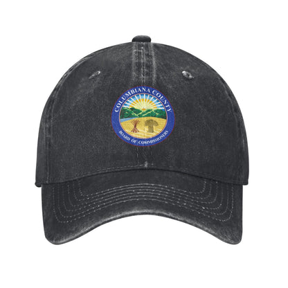 Columbiana County Printed unisex baseball cap adjustable cap outdoor sun hats trucker hat