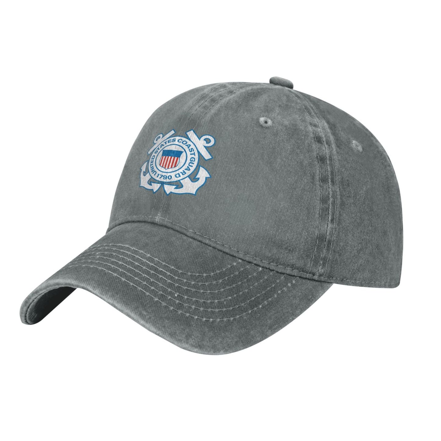 United States Coast Guard Printed unisex baseball cap adjustable cap outdoor sunshade trucker hat