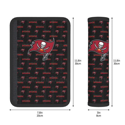 Tampa Bay Buccaneers personalized seat belt protective cover Car seat belt protective cover