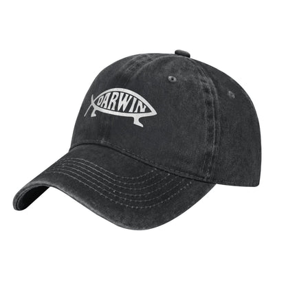 Darwin Printed unisex baseball cap adjustable cap outdoor sun hats trucker hat