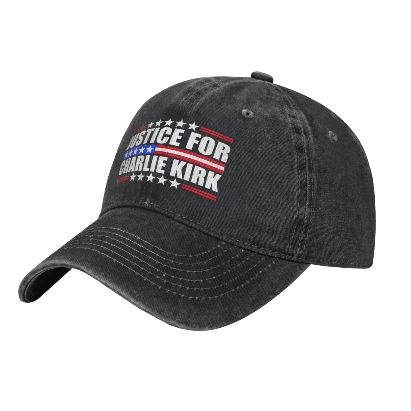 Justice For Charlie Kirk Printed unisex baseball cap outdoor hats adjustable cap trucker gift hat