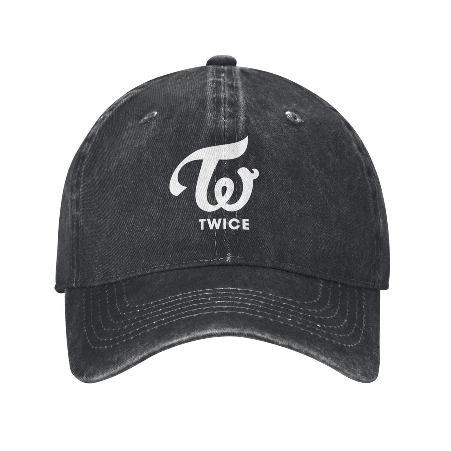 Logo Of TWICE Printed unisex baseball cap adjustable cap outdoor sun hats trucker hat
