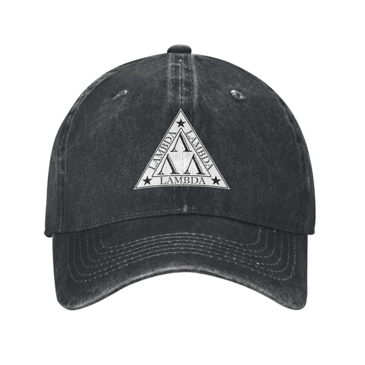 Lambda Lambda Lambda Printed unisex baseball cap adjustable cap outdoor sun hats trucker hat