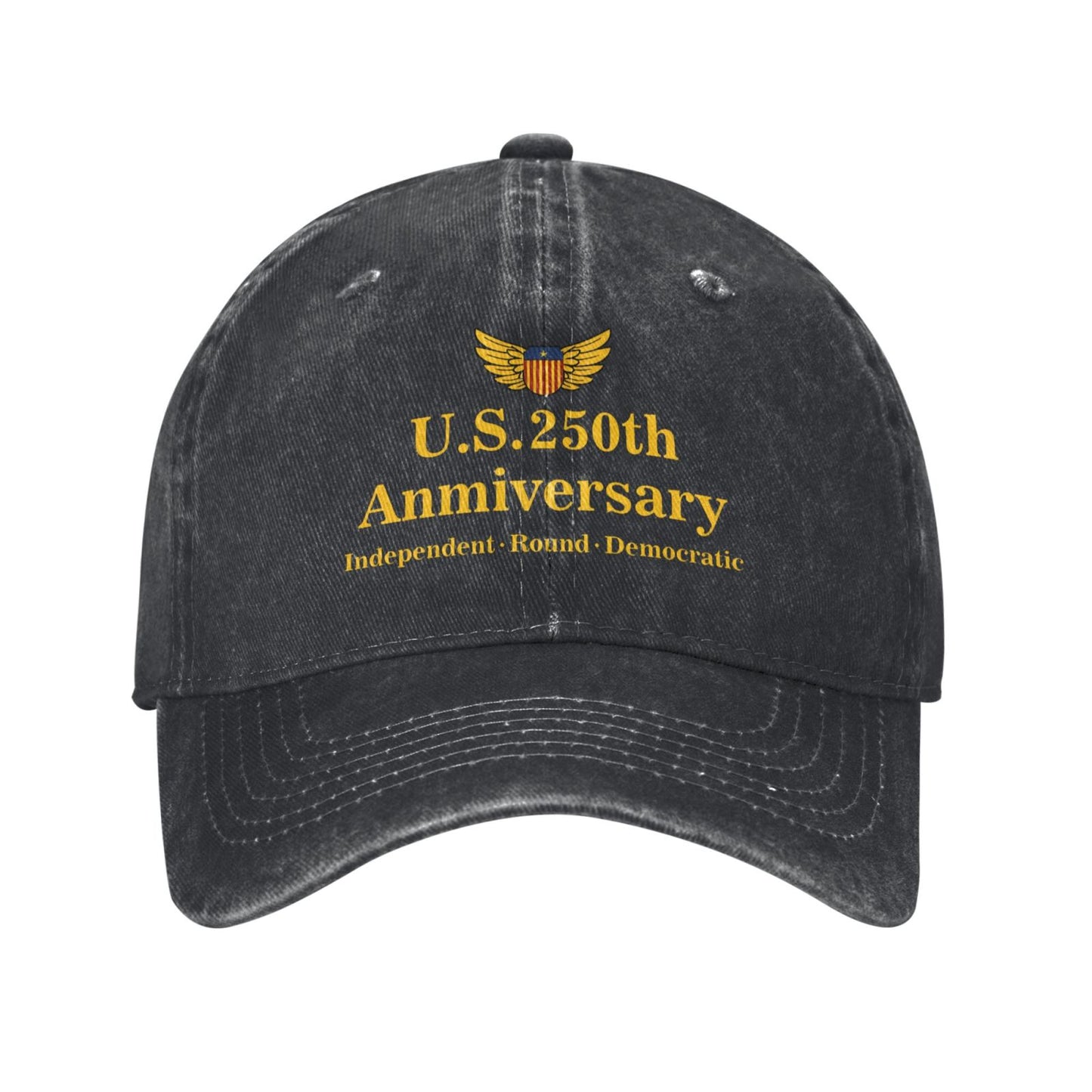U.S. 250th Anniversary Printed unisex baseball cap outdoor hats adjustable cap trucker gift hat