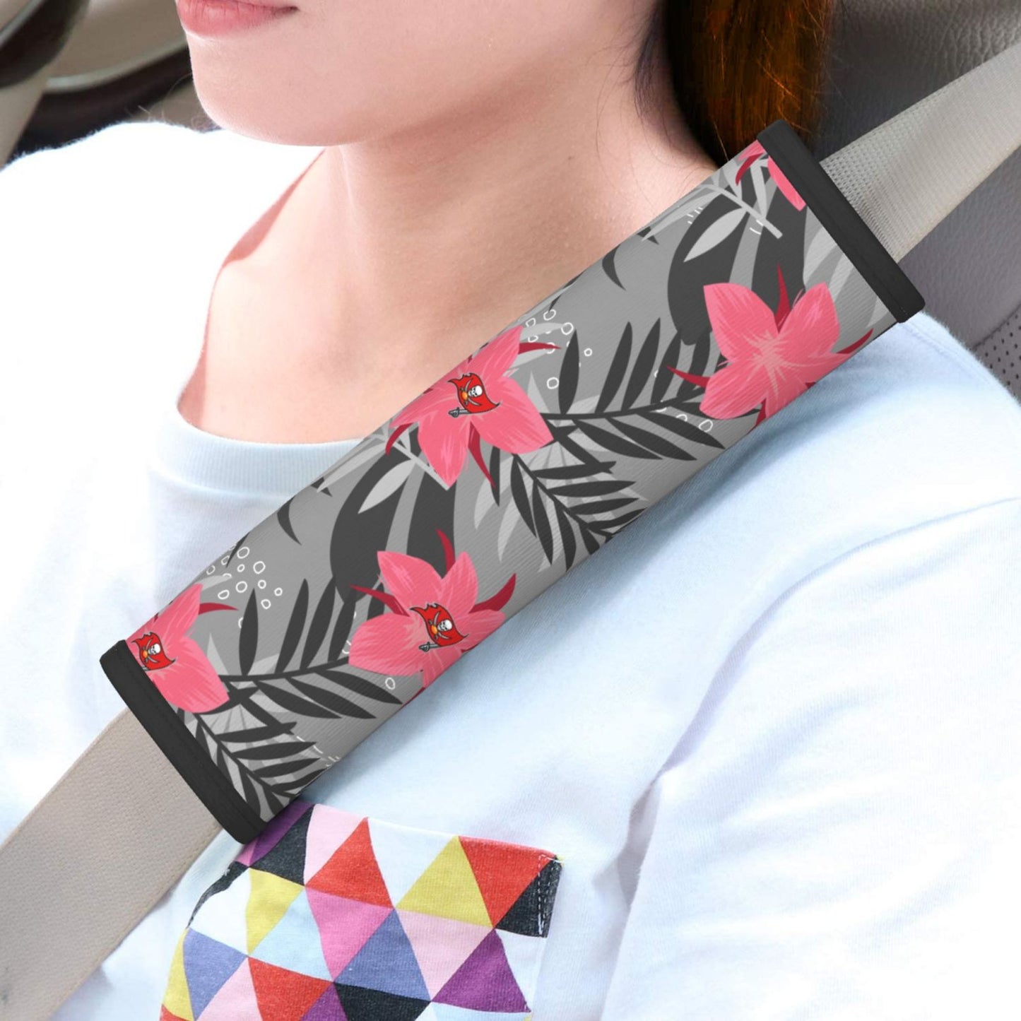 Tampa Bay Buccaneers Car seat belt protection cover Adult seat belt protection cover