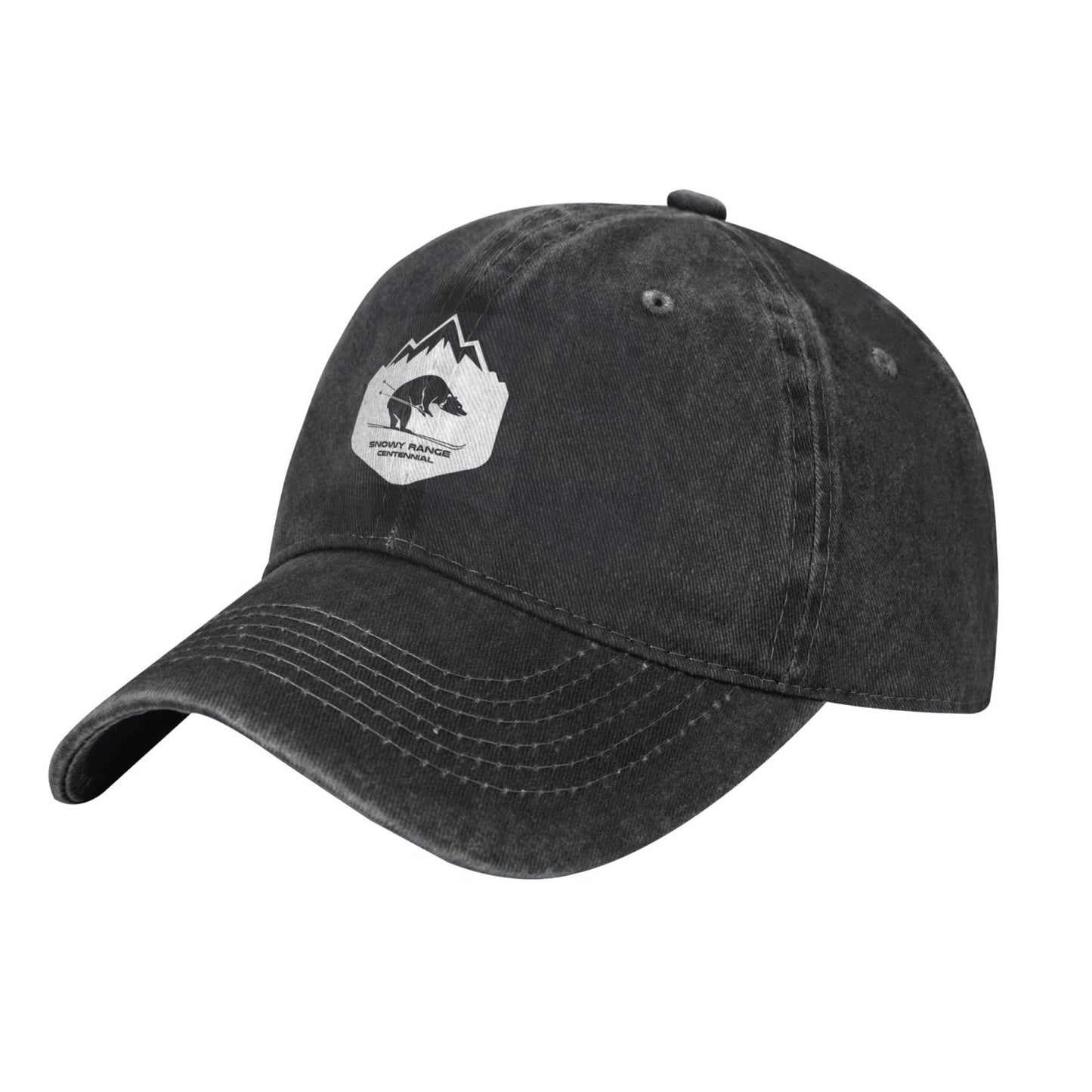 Snowy Range Centennial Printed unisex baseball cap adjustable cap outdoor sun hats trucker hat