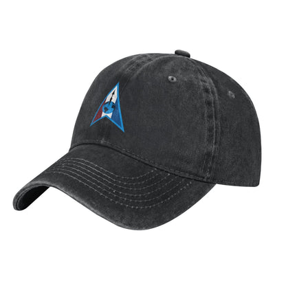 Space Delta 1 Emblem Printing unisex baseball cap adjustable cap veteran gift