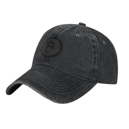 Bitcoin Printed unisex baseball cap outdoor hats adjustable cap trucker gift hat