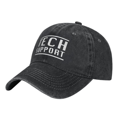 Tech Support Cowboy Printed unisex baseball cap adjustable cap outdoor sun hats trucker hat