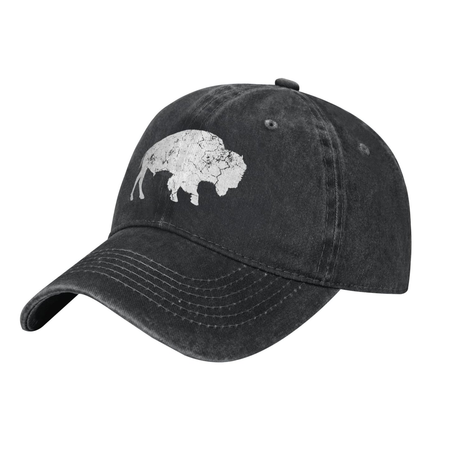 Buffalo Vintage Bison Printed unisex baseball cap outdoor hats adjustable cap trucker gift hat
