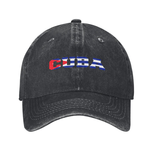 LETRAS CUBA Printed unisex baseball cap outdoor hats adjustable cap trucker gift hat