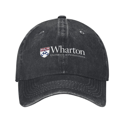 The Wharton School Classic Printed unisex baseball cap outdoor hats adjustable cap trucker gift hat