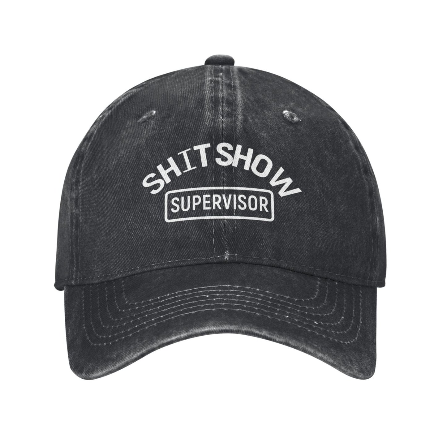 SHIT SHOW SUPERVISOR Printed unisex baseball cap adjustable cap outdoor sun hats trucker hat