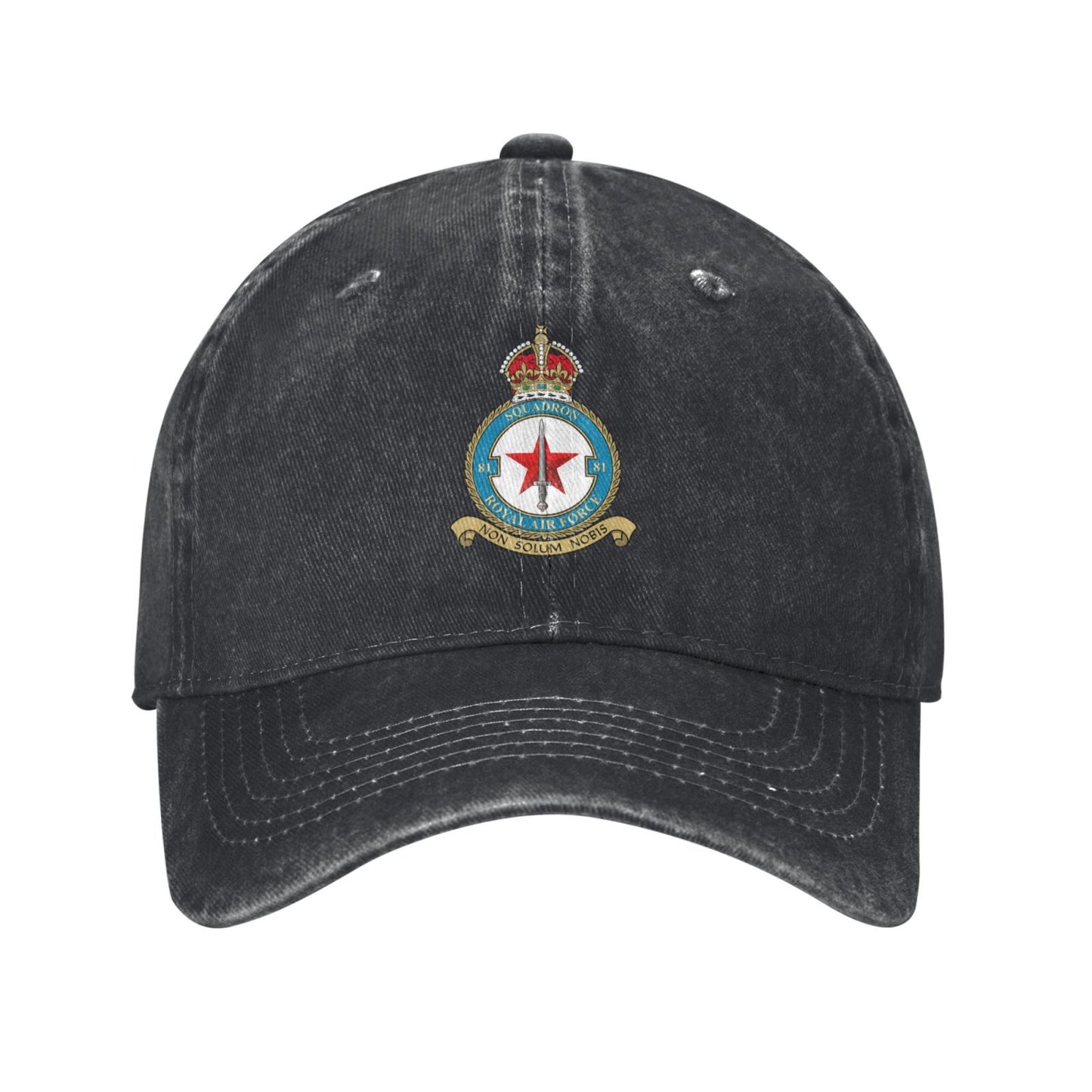 81 Squadron90 Printed unisex baseball cap adjustable cap outdoor trucker hat veterans Gifts