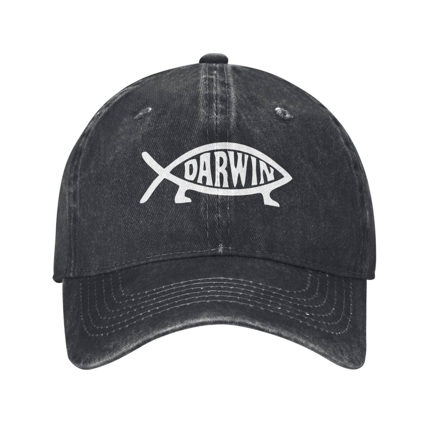 Darwin Printed unisex baseball cap adjustable cap outdoor sun hats trucker hat