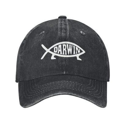 Darwin Printed unisex baseball cap adjustable cap outdoor sun hats trucker hat