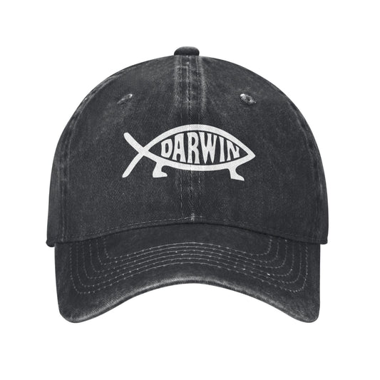 Darwin Printed unisex baseball cap adjustable cap outdoor sun hats trucker hat