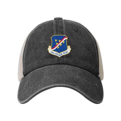 39th Air Base Wing Printed unisex baseball cap adjustable grid baseball cap veteran gift