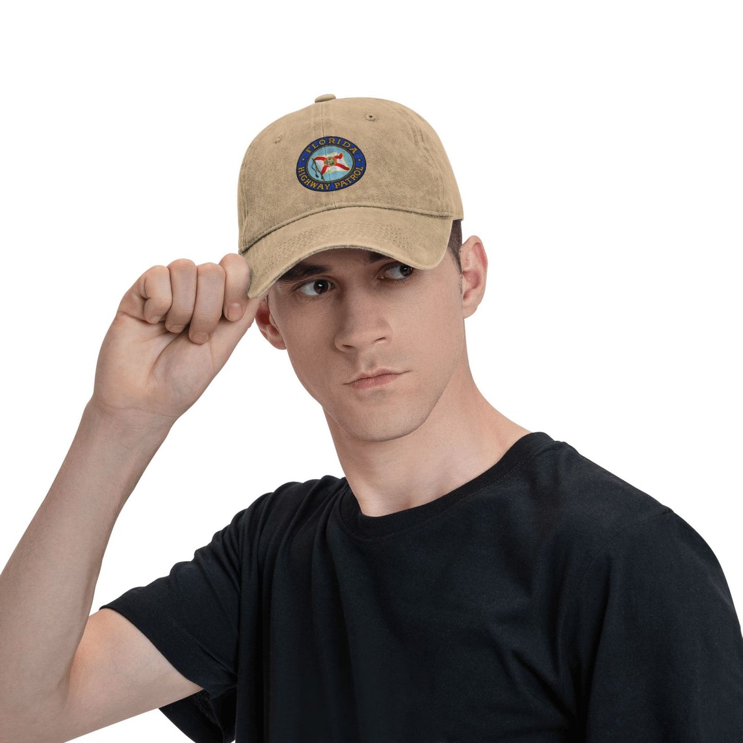 Florida Highway Patrol Printing unisex baseball cap adjustable hats veteran gift