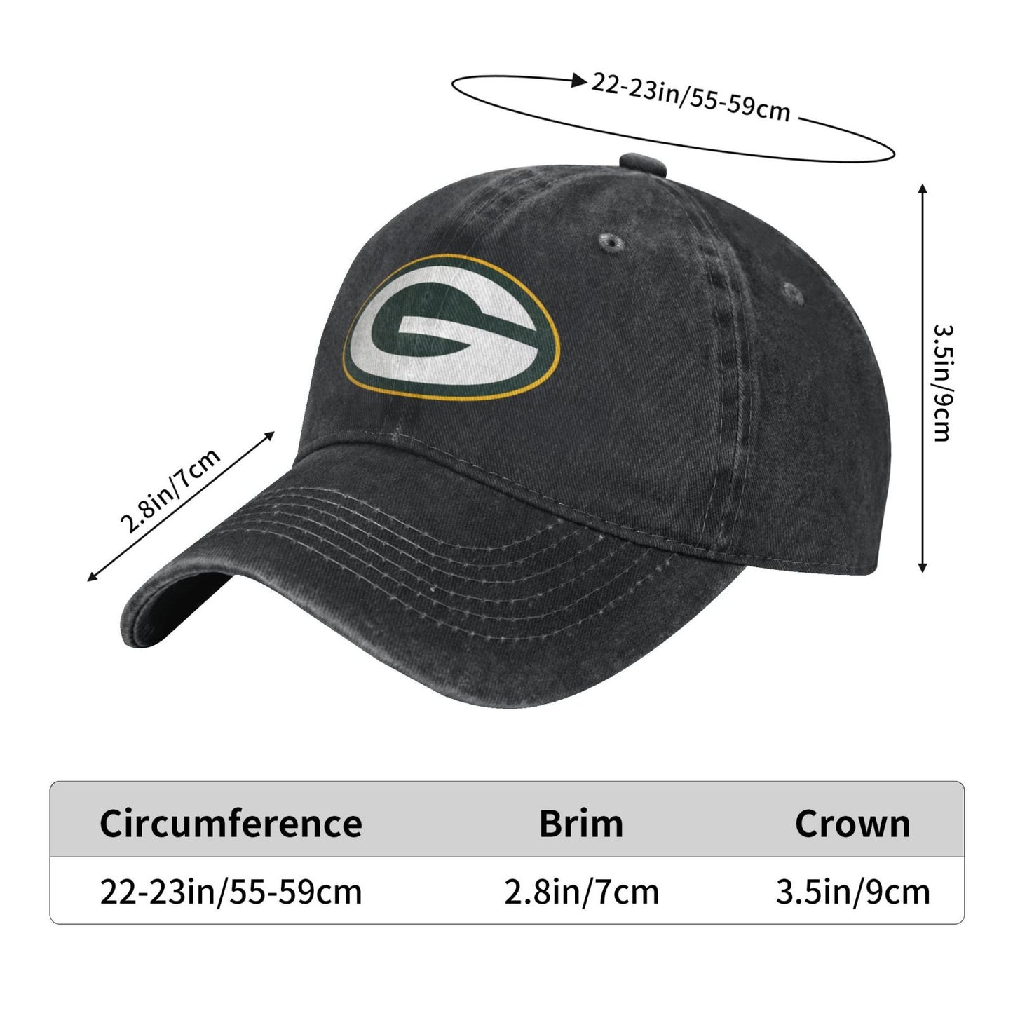GB Printed unisex baseball cap outdoor hats adjustable cap trucker gift hat